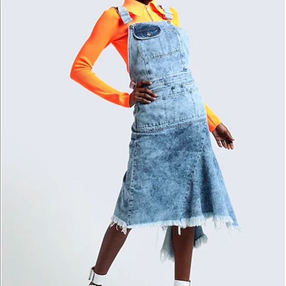 Unique Marques Almeida Dungaree dress NWOT - Picture 3 of 16